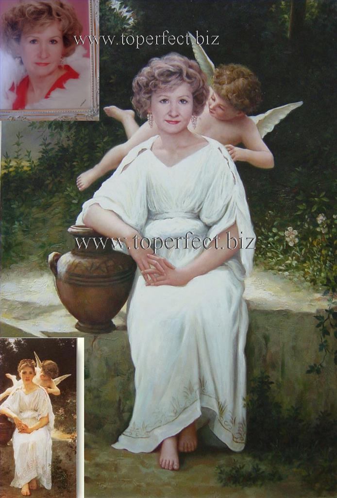 imd007 woman portrait Oil Paintings